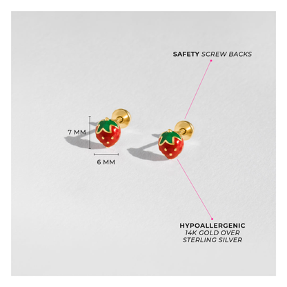 Boucles Fraises Enfants