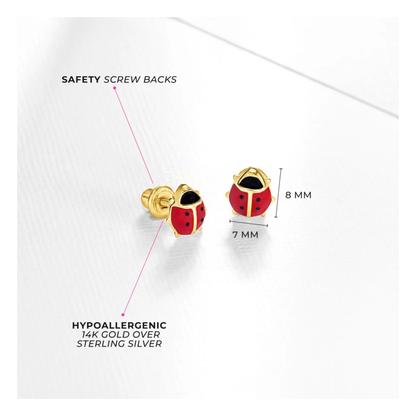 Boucles Coccinelles Enfants