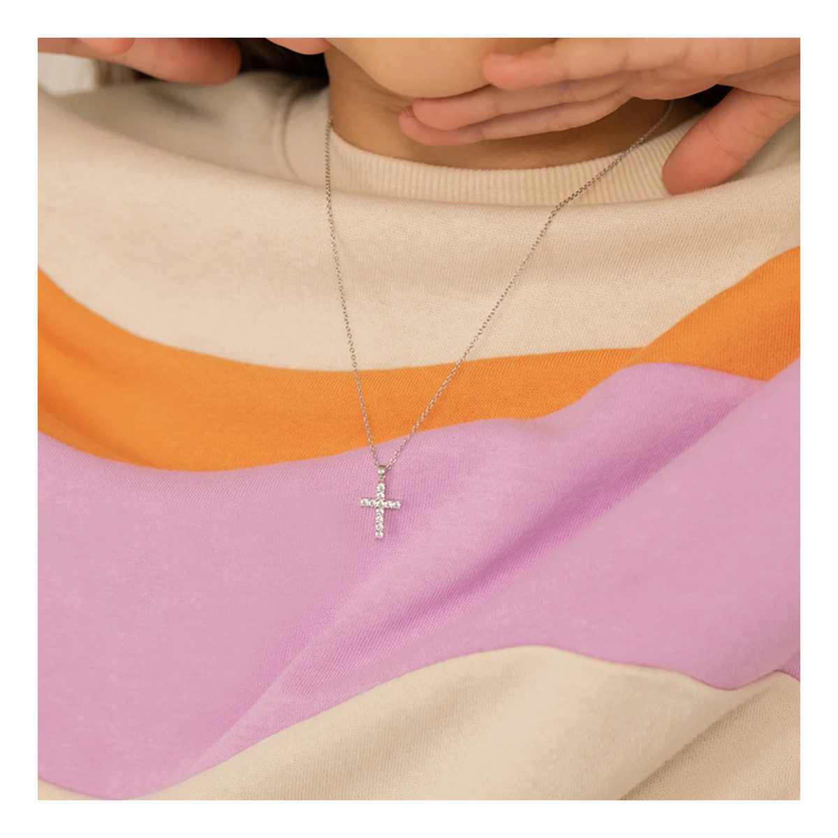 Collier Croix Enfants