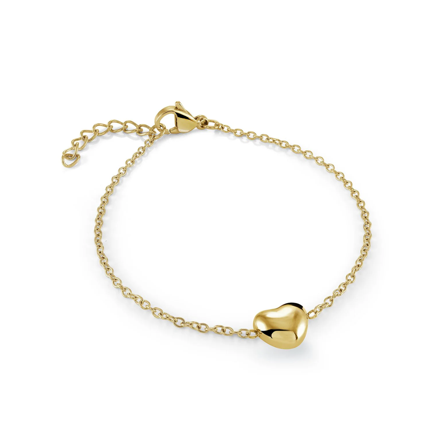 Bracelet Acier Inoxydable Coeur
