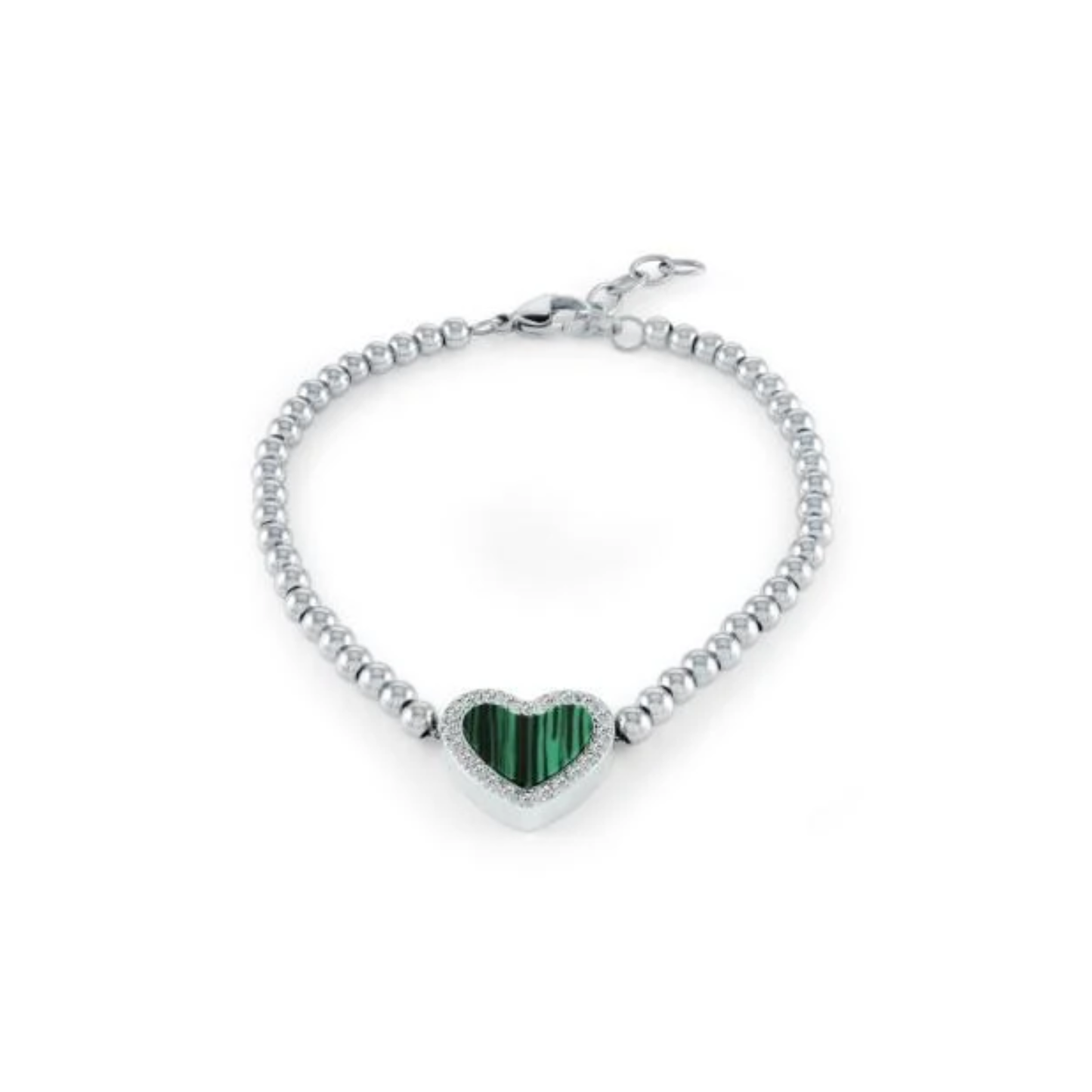 Bracelet Acier Inoxydable Coeur