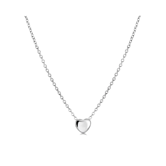 Collier Acier Inoxydable Coeur