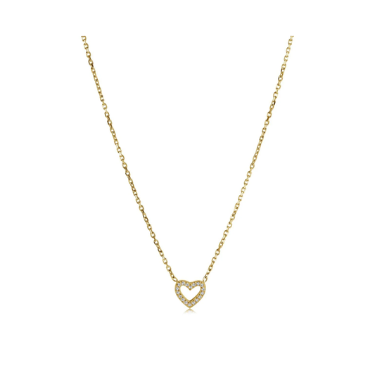 Collier Acier Inoxydable Coeur