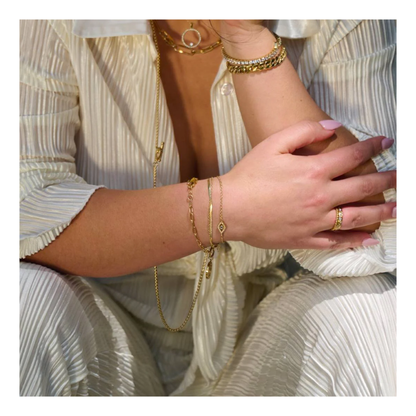 Bracelet Double Rang Italgem