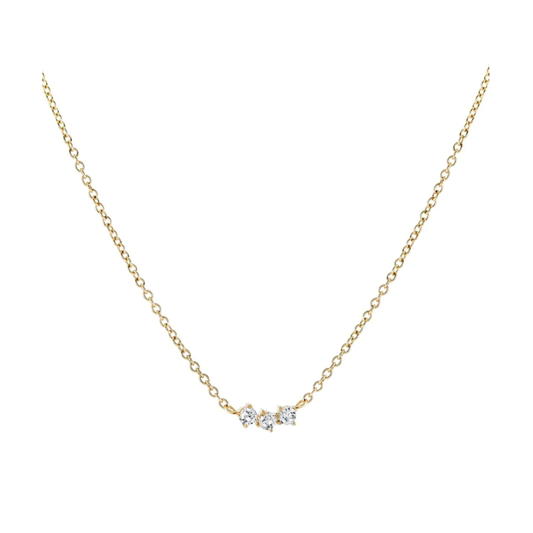 Collier Cubiques Acier Inoxydable