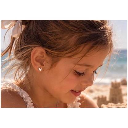 Boucles Papillons Acier Veloria Mini