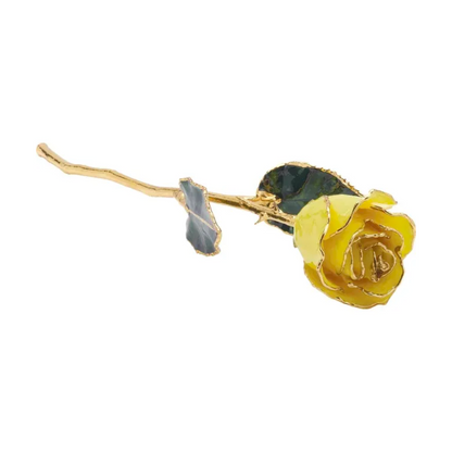 Rose Jaune Or 24kt