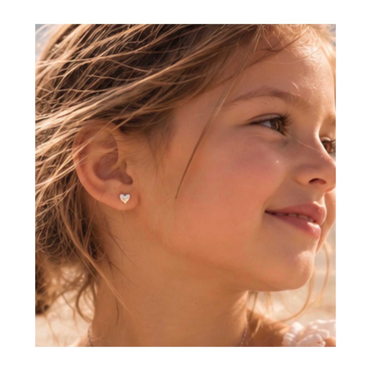 Boucles Coeurs Acier Veloria Mini