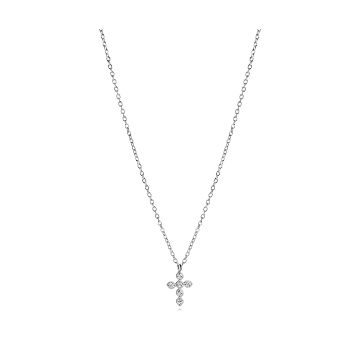 Collier Croix Acier Inoxydable