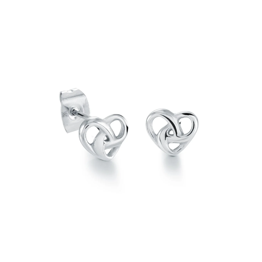 Boucles Coeurs Acier Veloria Mini