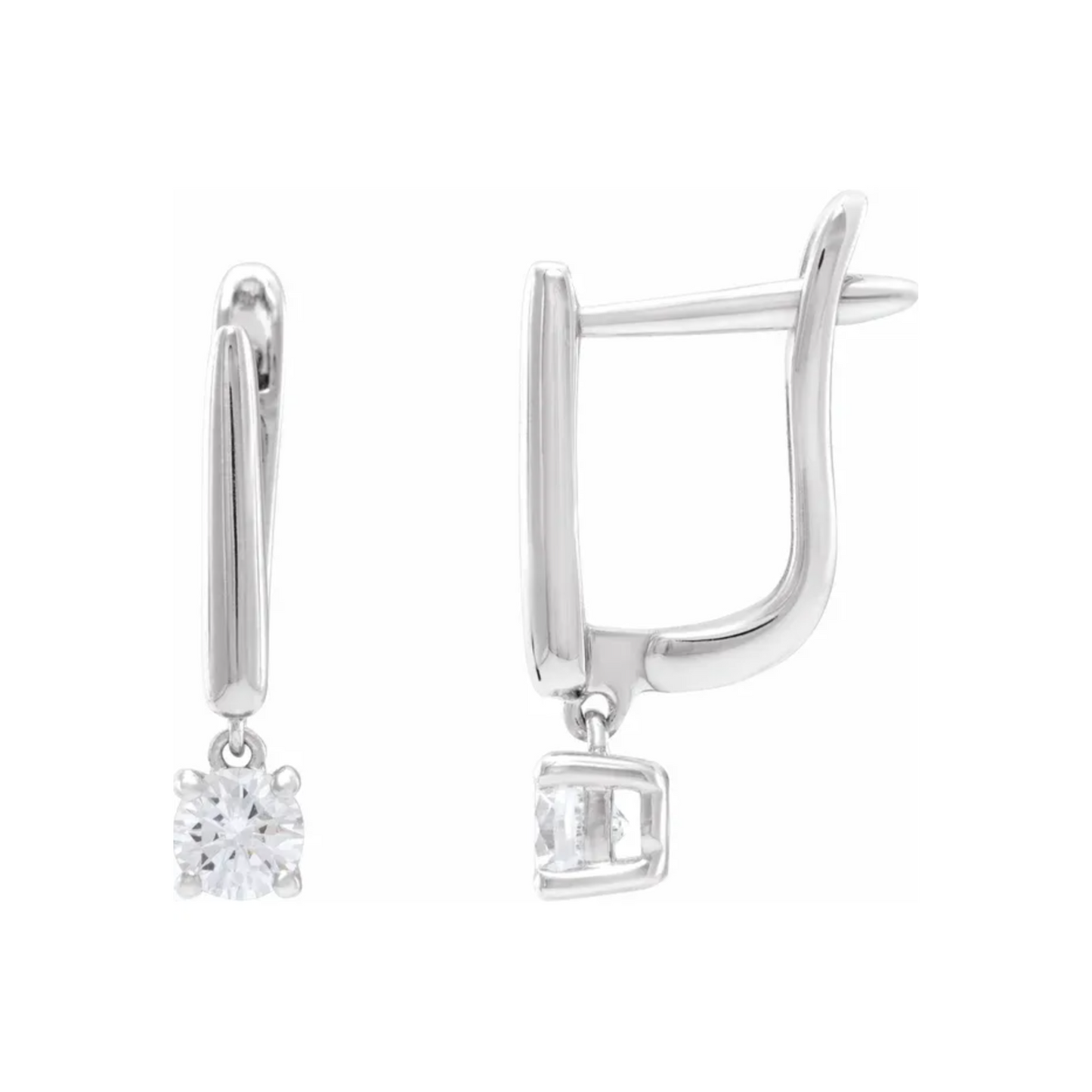 Boucles Anneaux Diamants