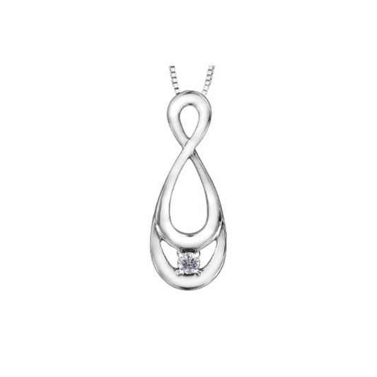 Pendentif Infini Diamant Canadien