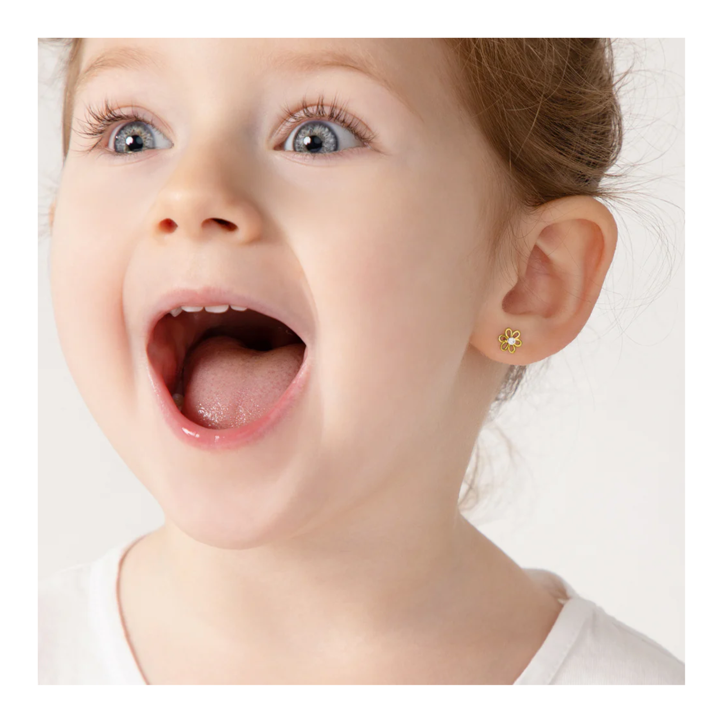 Boucles Fleurs Enfants