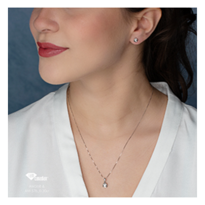 Collier Diamant Solitaire