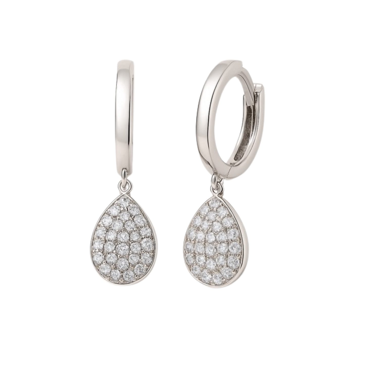 Boucles Huggies Diamants