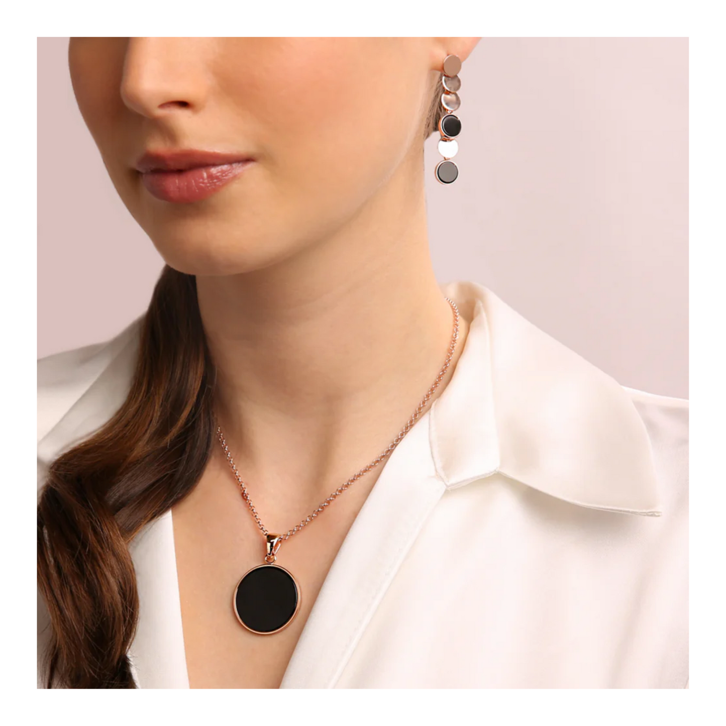 Collier Bronzallure Onyx