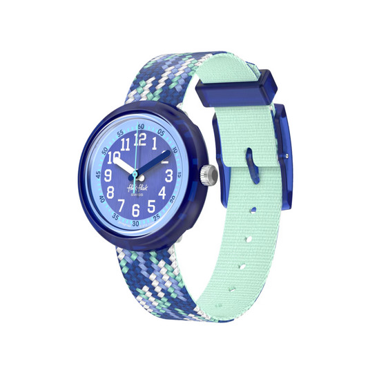 Montre FLIK FLAK Braid in Blue