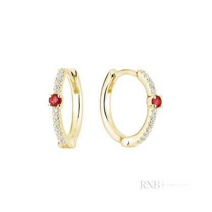 Boucles Huggies Diamants