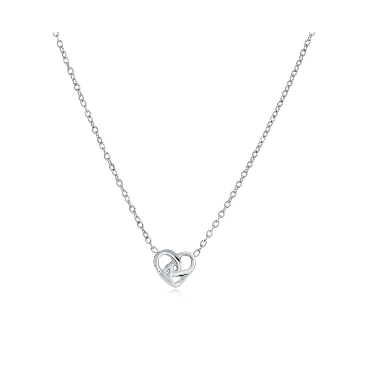 Collier Coeur Acier Veloria Mini