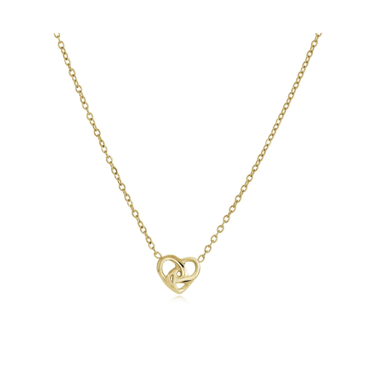 Collier Coeur Acier Veloria Mini