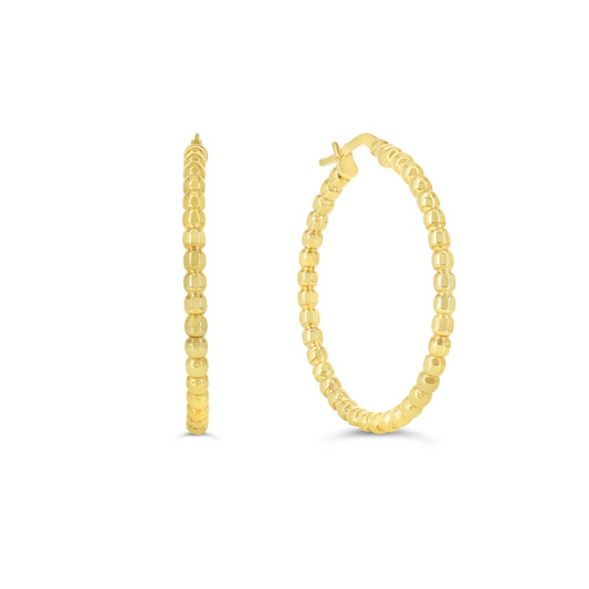 Boucles Anneaux Billes 25mm