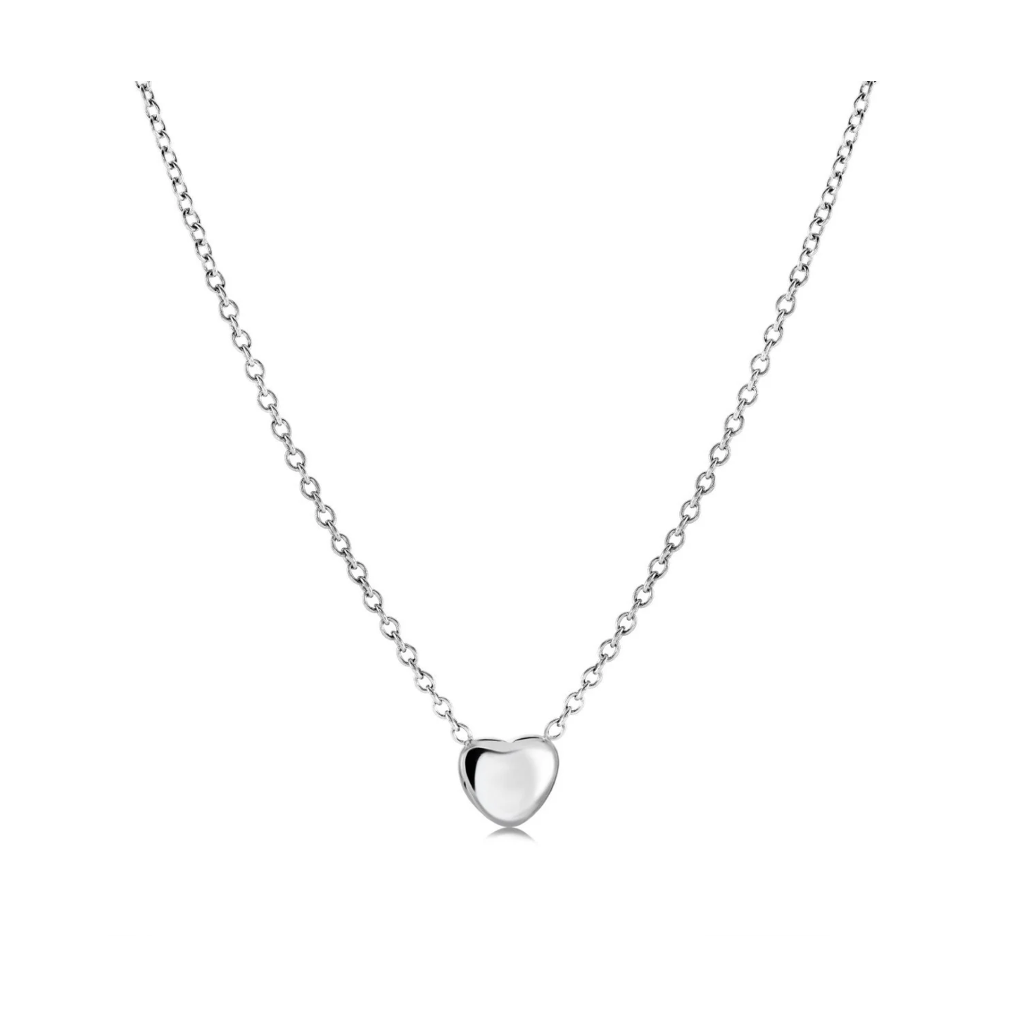 Collier Coeur Acier Veloria Mini