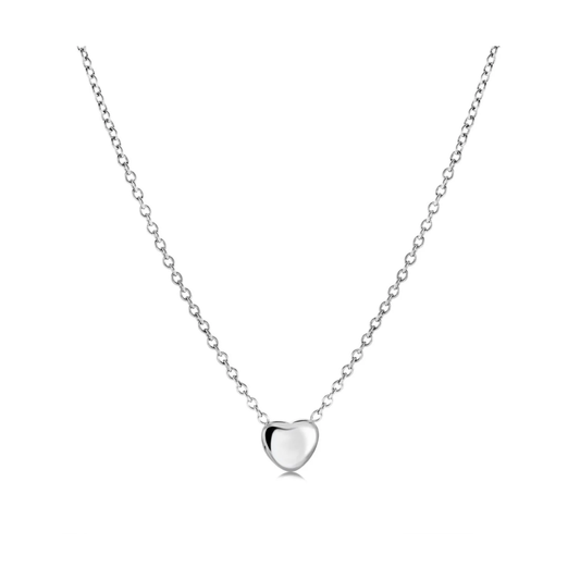Collier Coeur Acier Veloria Mini