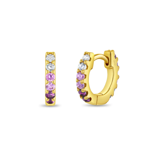 Boucles Huggies Rose Enfants
