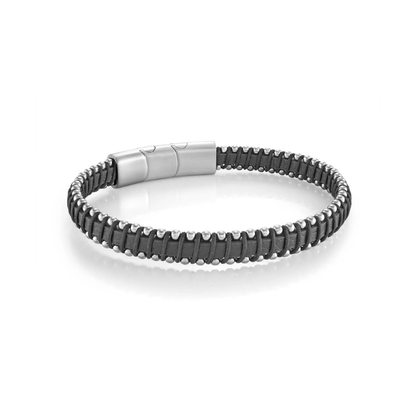 Bracelet Cuir Tressé Italgem