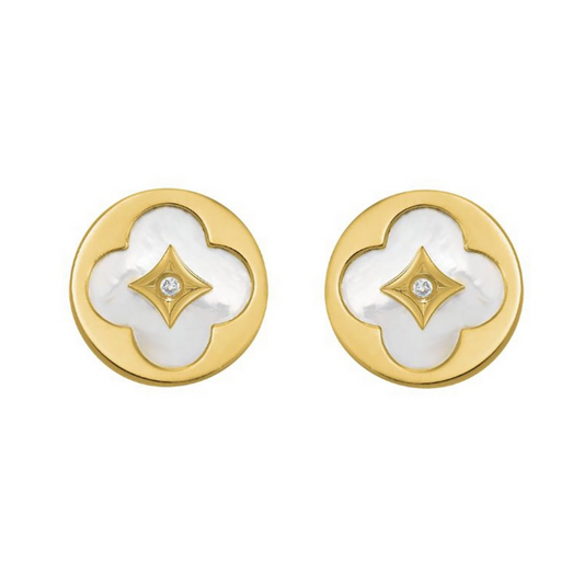 Boucles Nacre de Perle