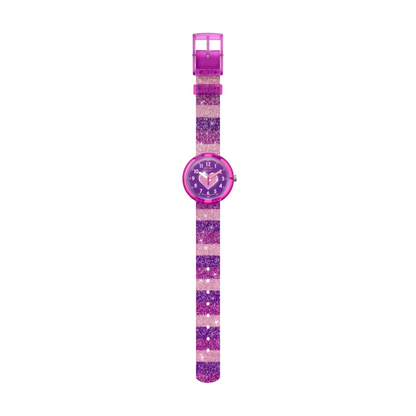 Montre FLIK FLAK Stripy Glitter