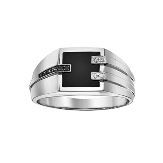 Bague Onyx Homme