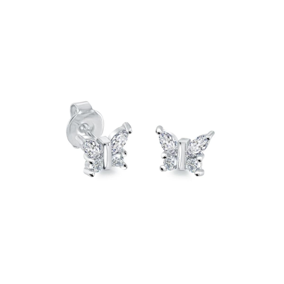 Boucles Papillons Acier Veloria Mini