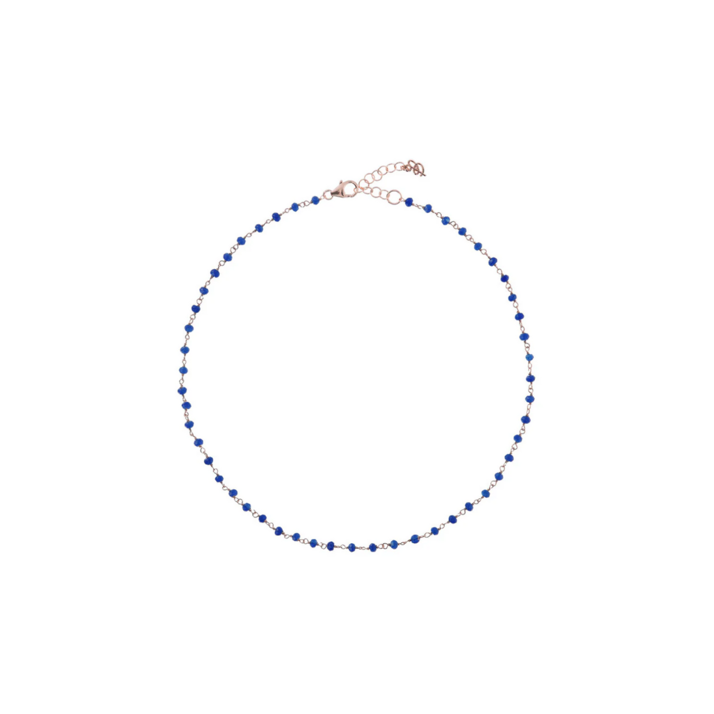 Collier Agathe Bleu Bronzallure