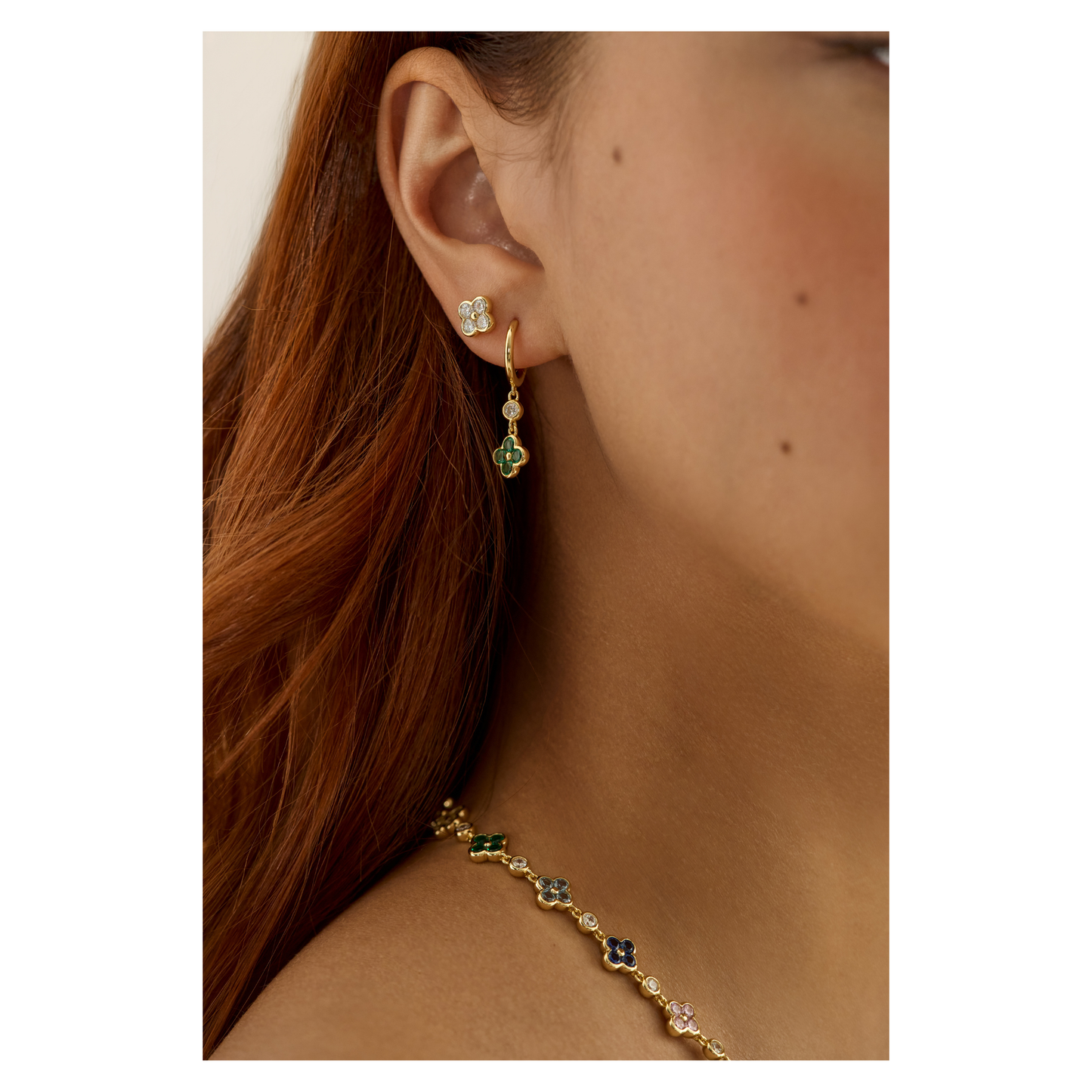 Boucles Fleurs Reign
