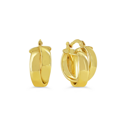 Anneaux Croisé Double 10mm