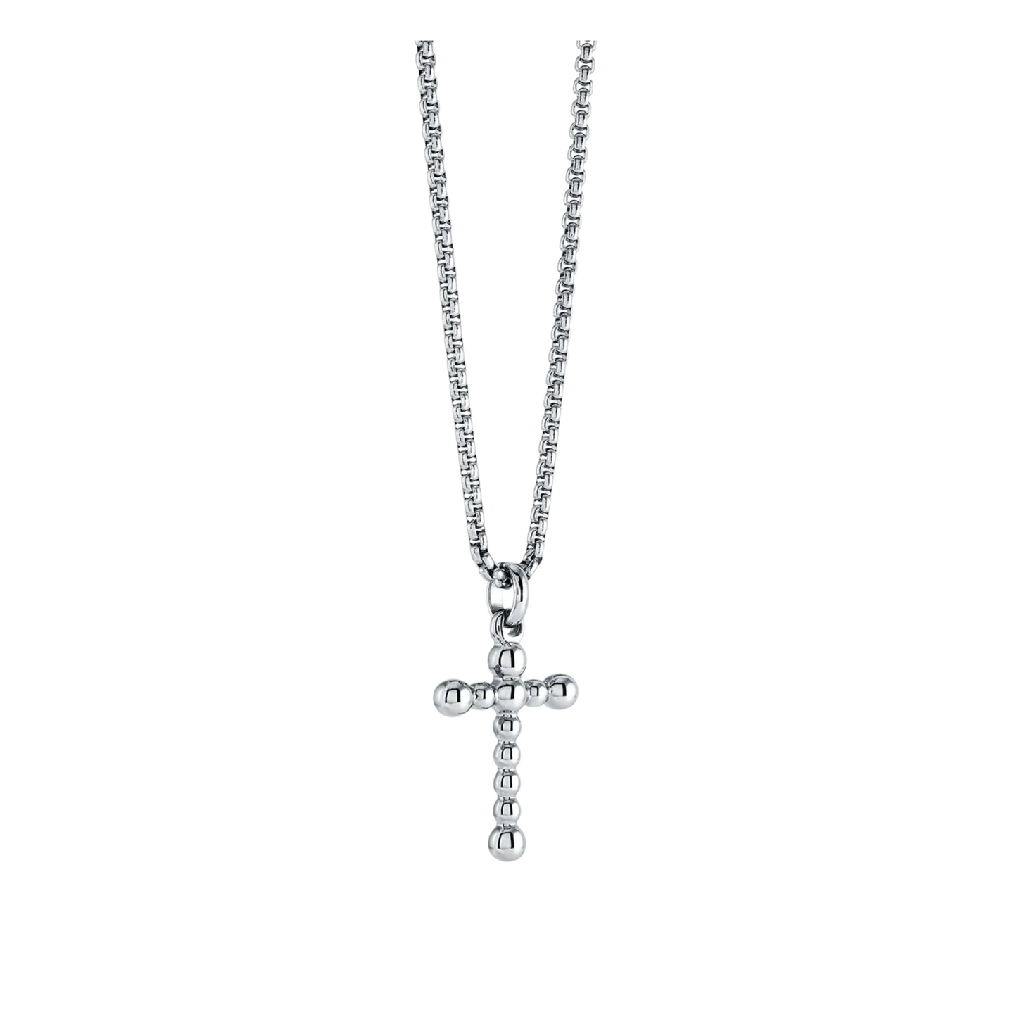 Collier Croix Acier Inoxydable