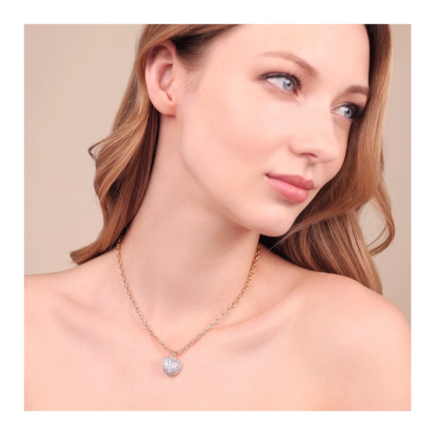 Collier Bronzallure Coeur