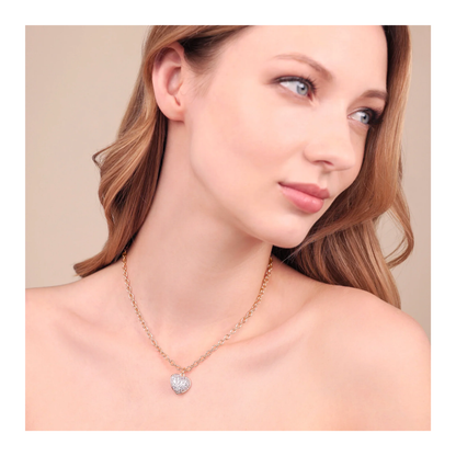 Collier Bronzallure Coeur