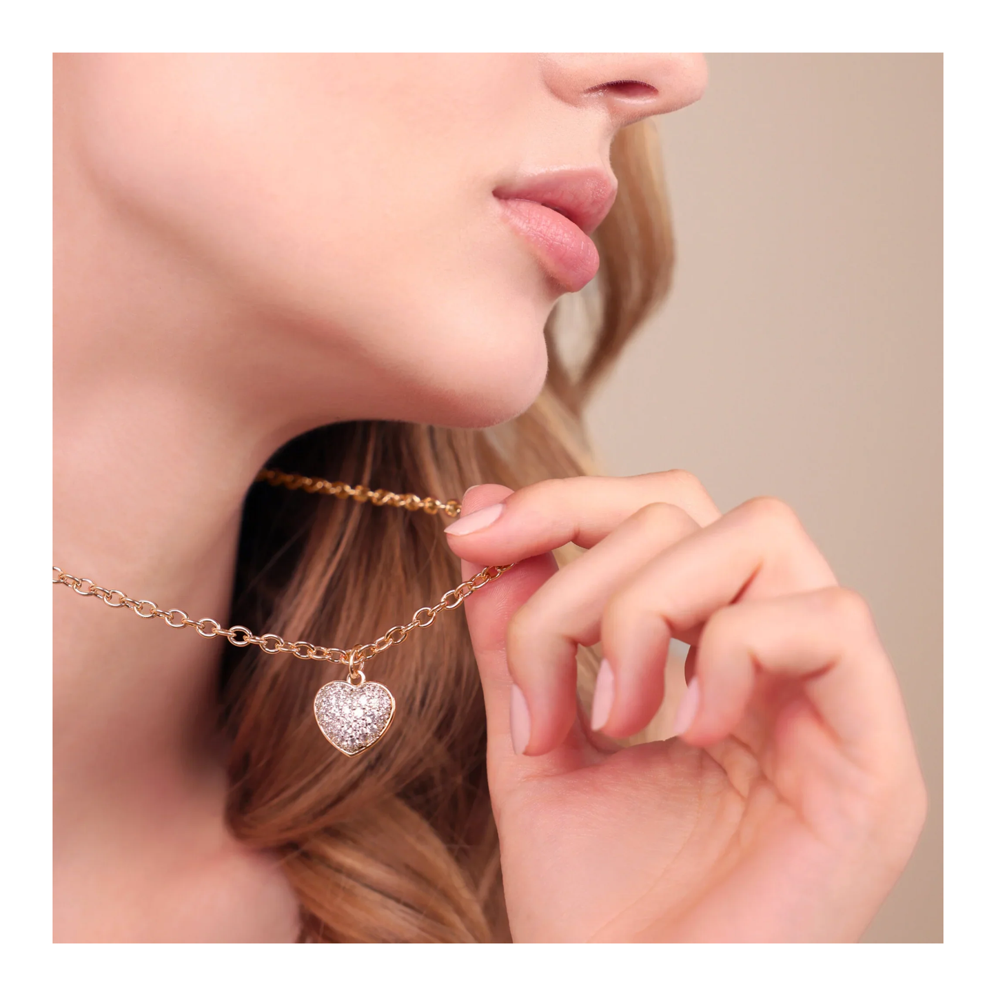 Collier Bronzallure Coeur