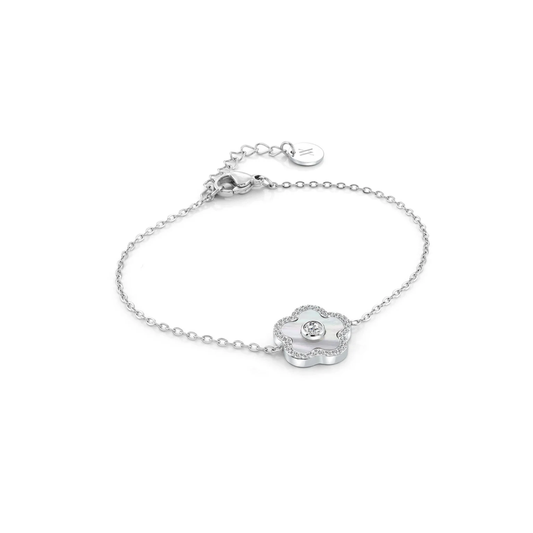 Bracelet Acier Inoxydable Fleur