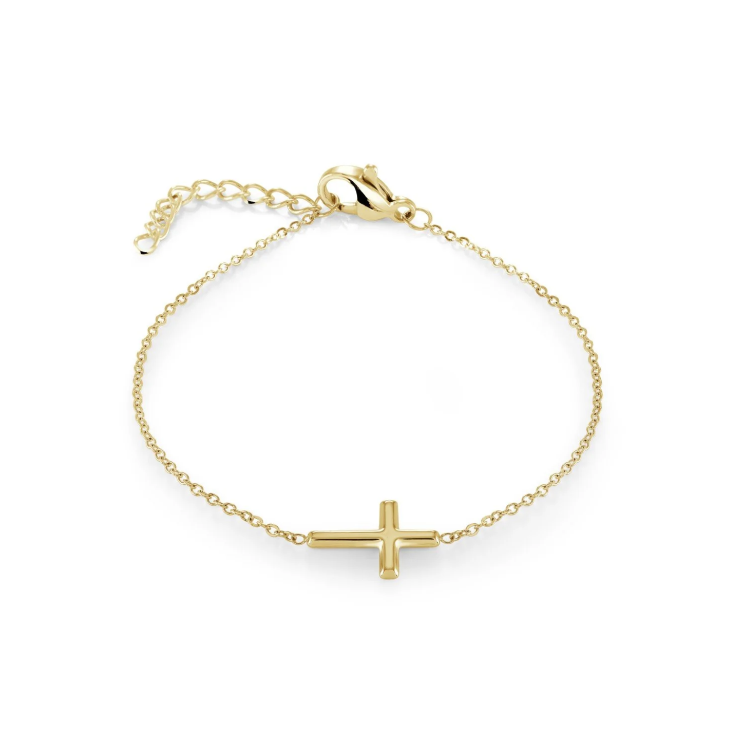 Bracelet Croix Acier Veloria Mini