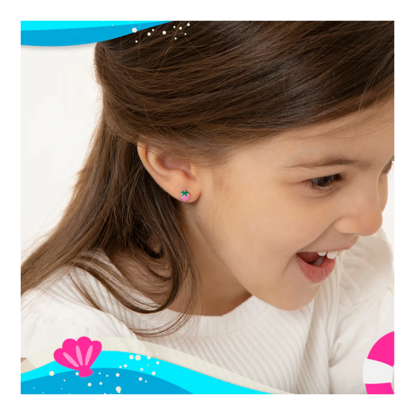Boucles Fraises Enfants
