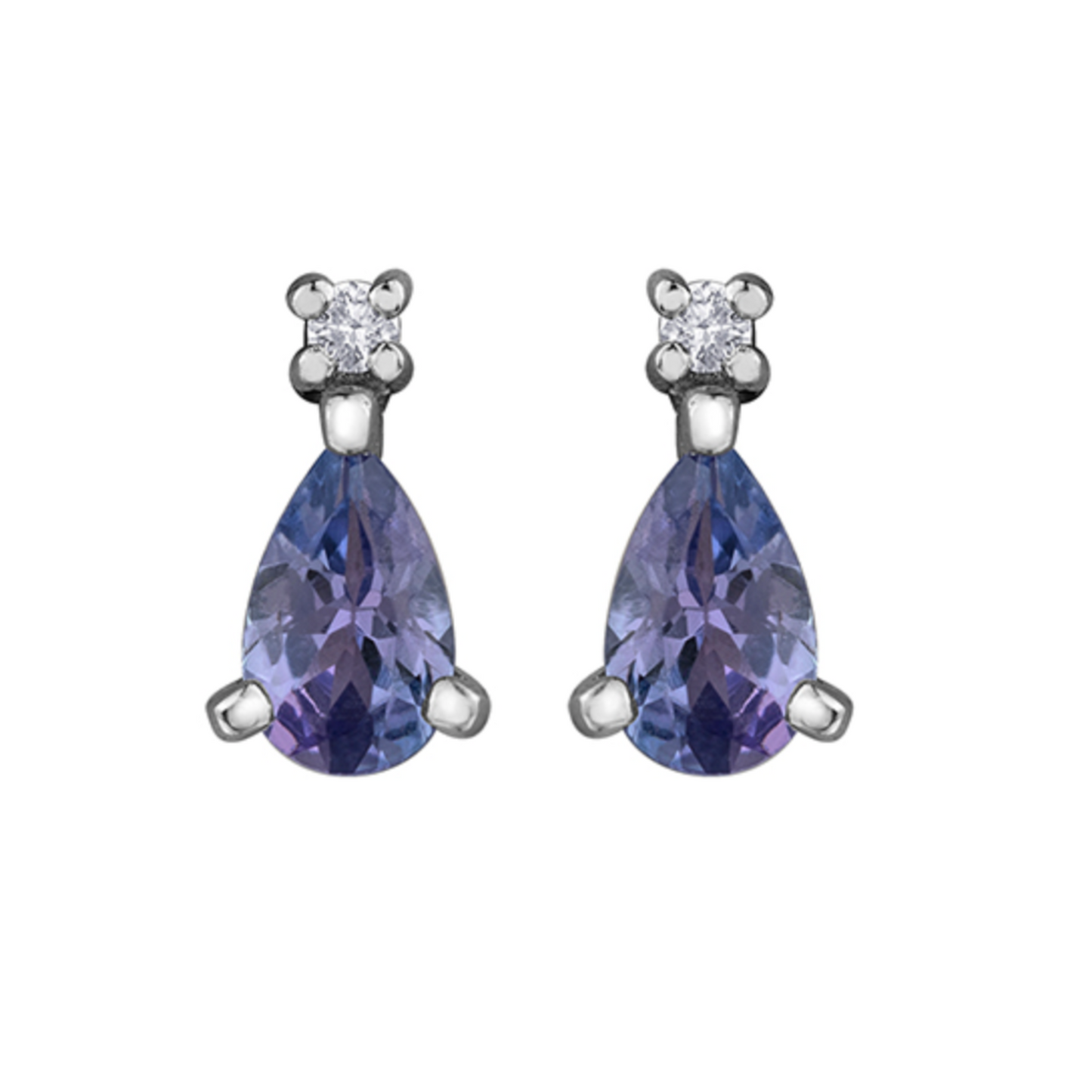 Boucles Tanzanite