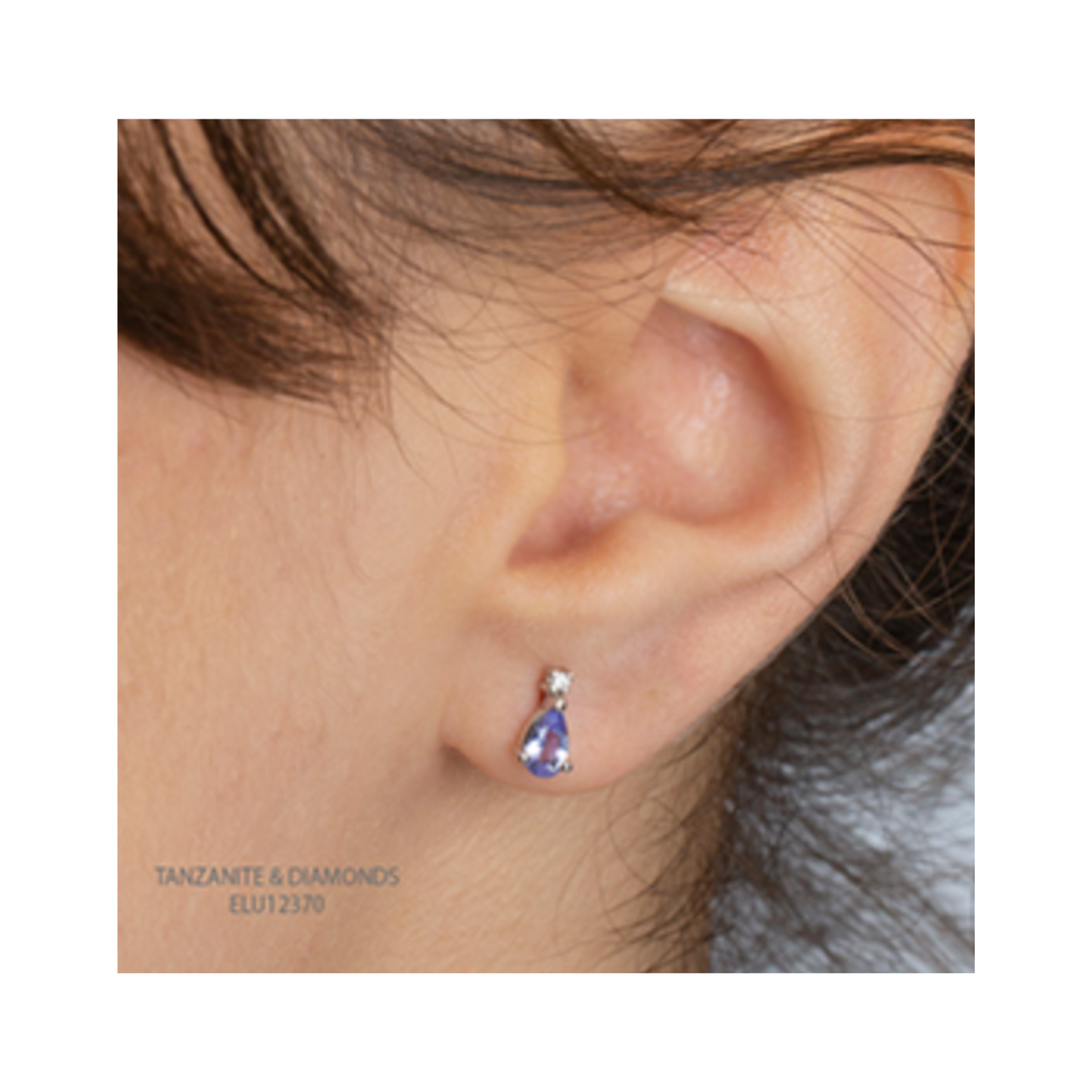 Boucles Tanzanite