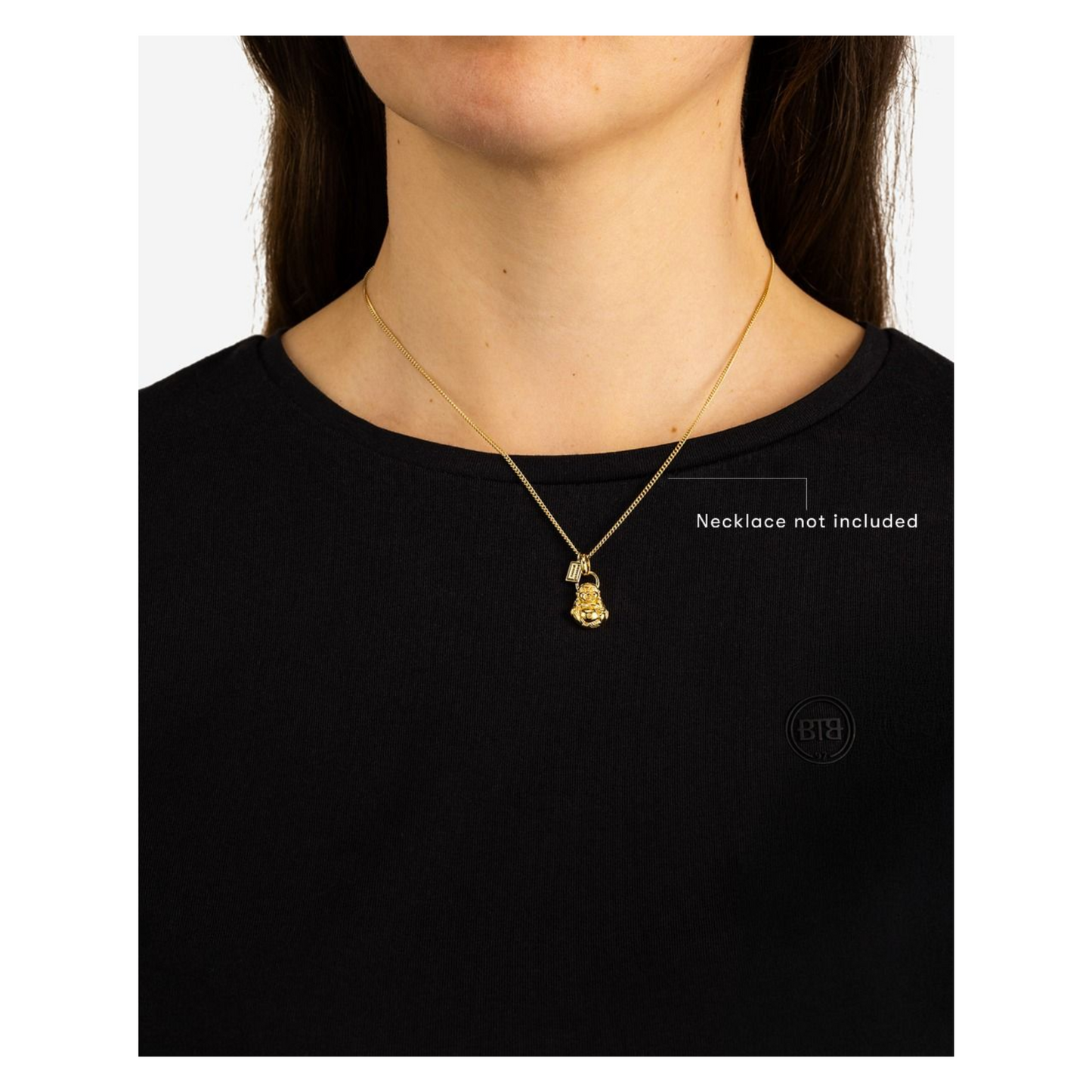 Pendentif Buddha XS Vermeil 662