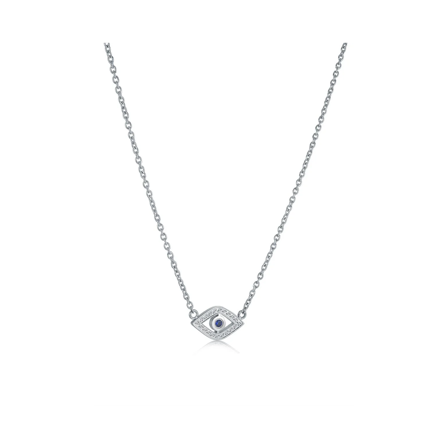 Collier 'Evil Eye' Acier Inoxydable