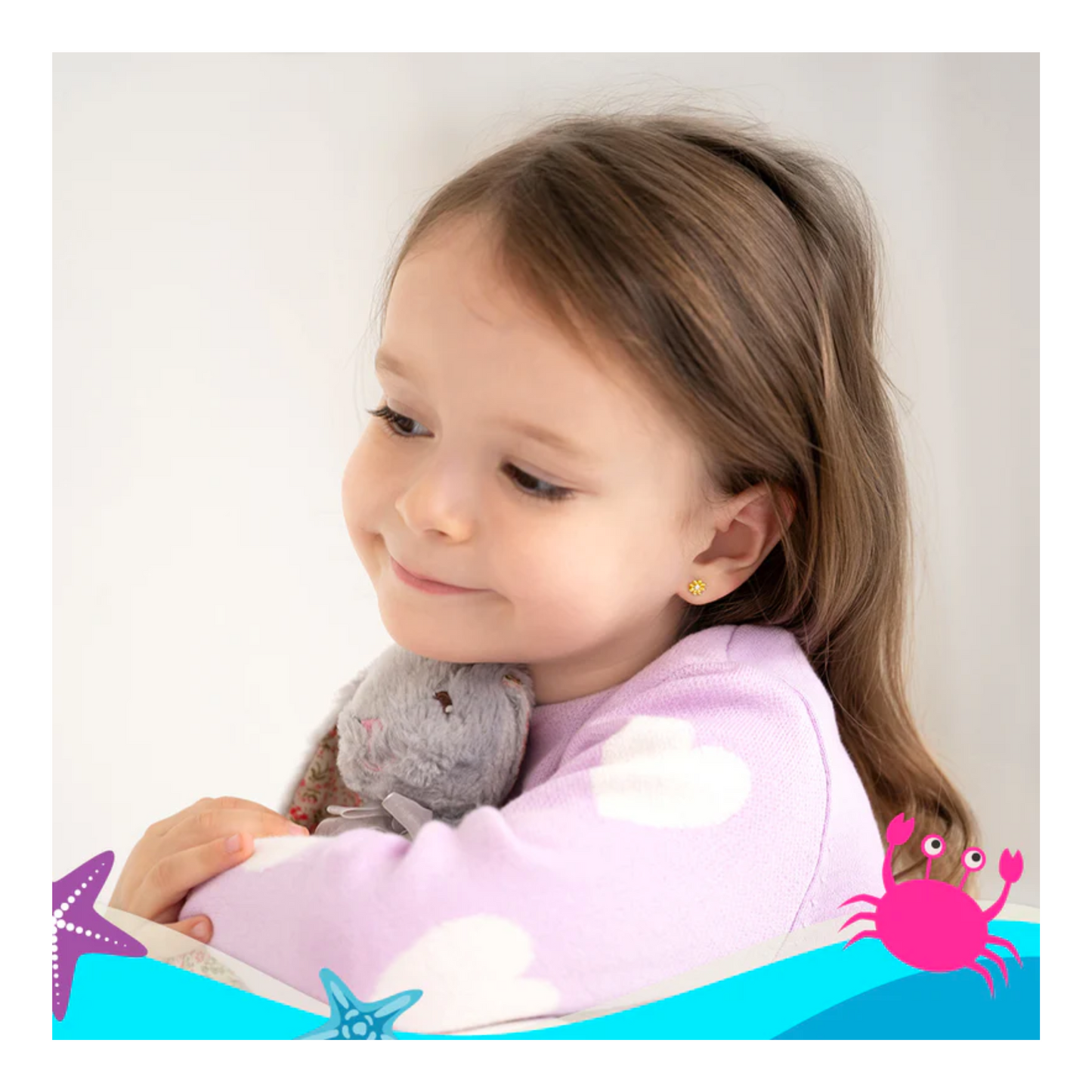 Boucles Fleurs Enfants