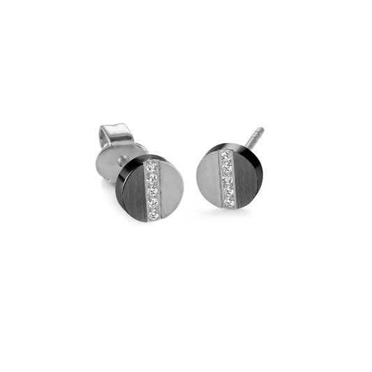 Boucles d'oreilles argentées lettre W 12 x 14 mm Boucles d'oreilles argentées lettre W 12 x 14 mm