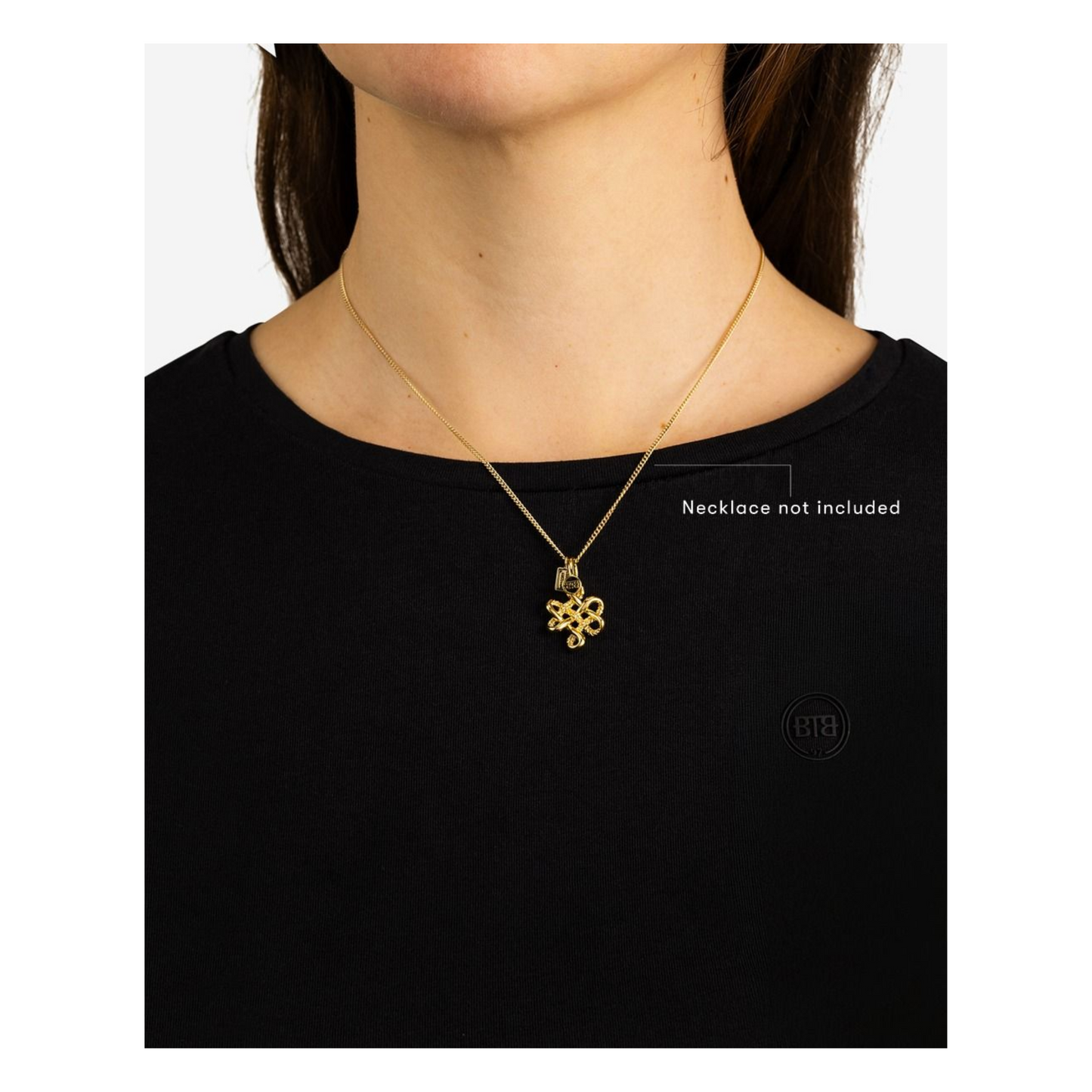 Pendentif Endless Knot XS Vermeil 665